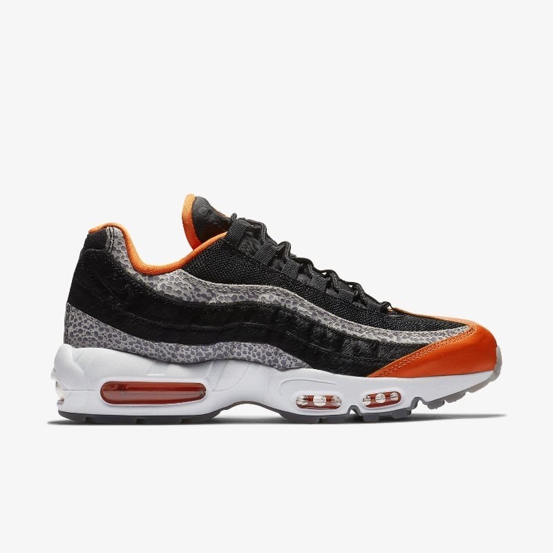 Black and orange 95 air max online